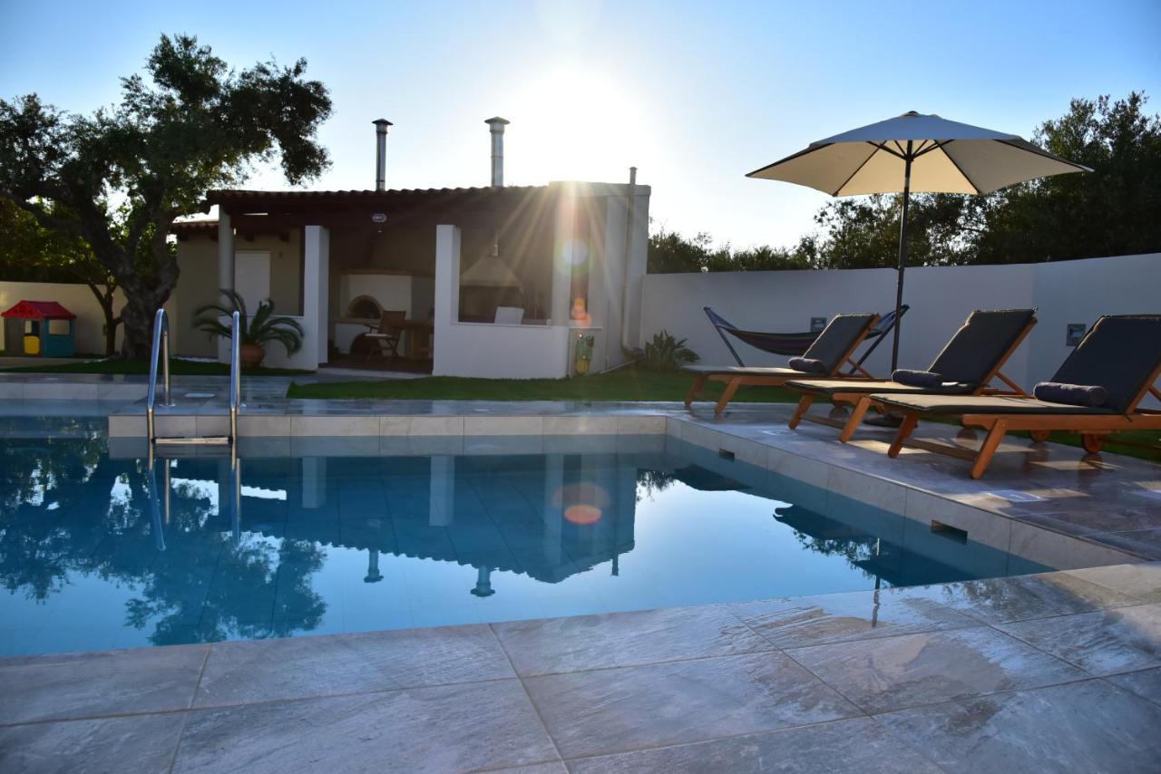 Villa Blue Vedere Gerani  Bagian luar foto